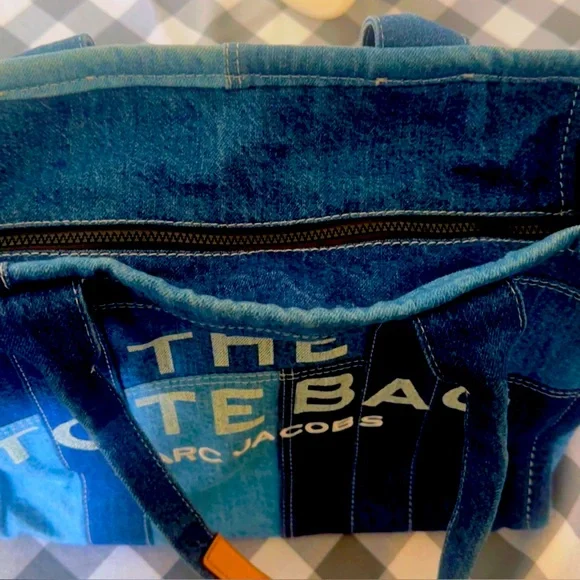 Marc Jacobs Denim Blue Tote Bag - Picture 4 of 6